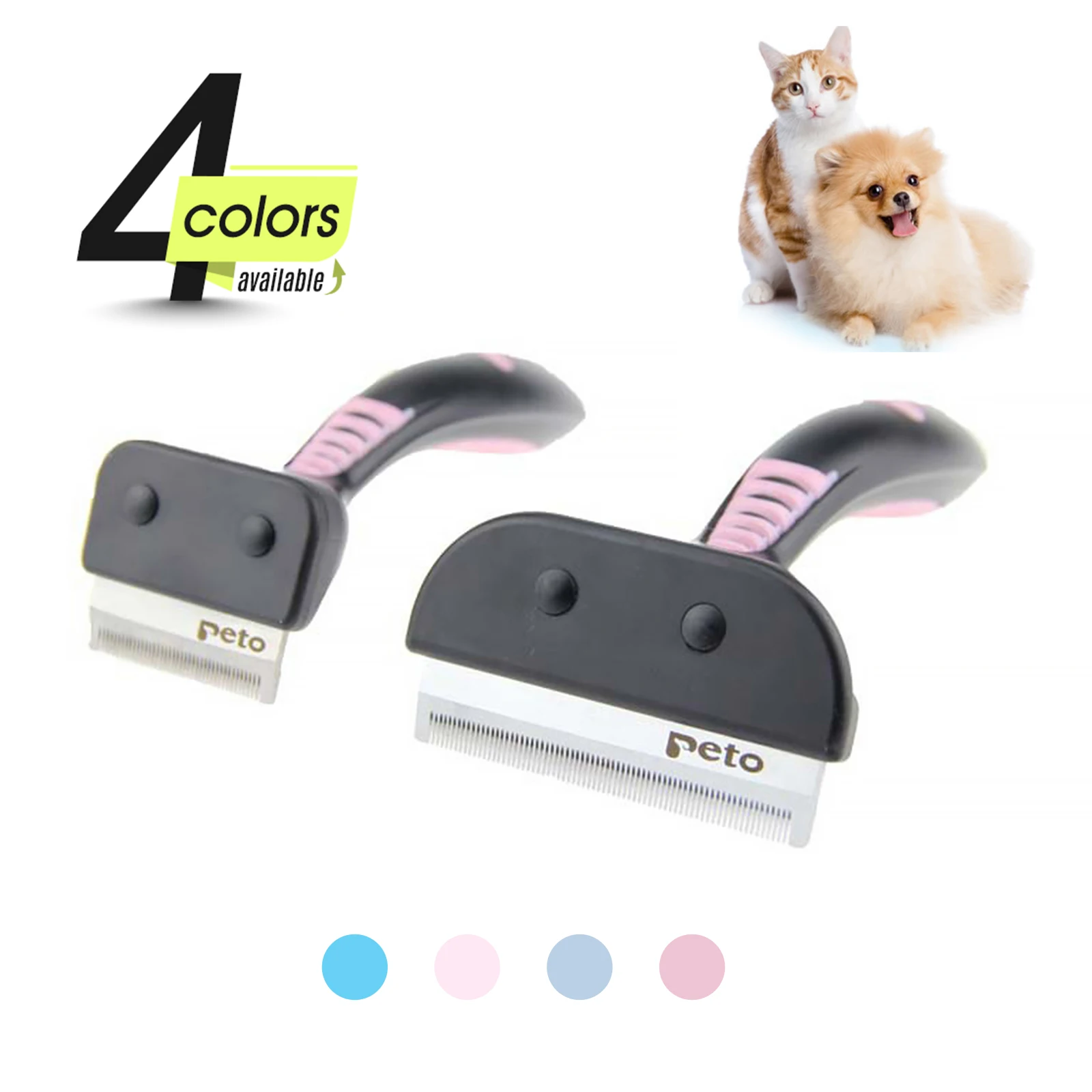

Pet Dog Brush Hair Removal Cat Brush Comb For Dogs Cats Long Short Hair Deshedding Trimmer Pet Grooming Tools Dog Supplies