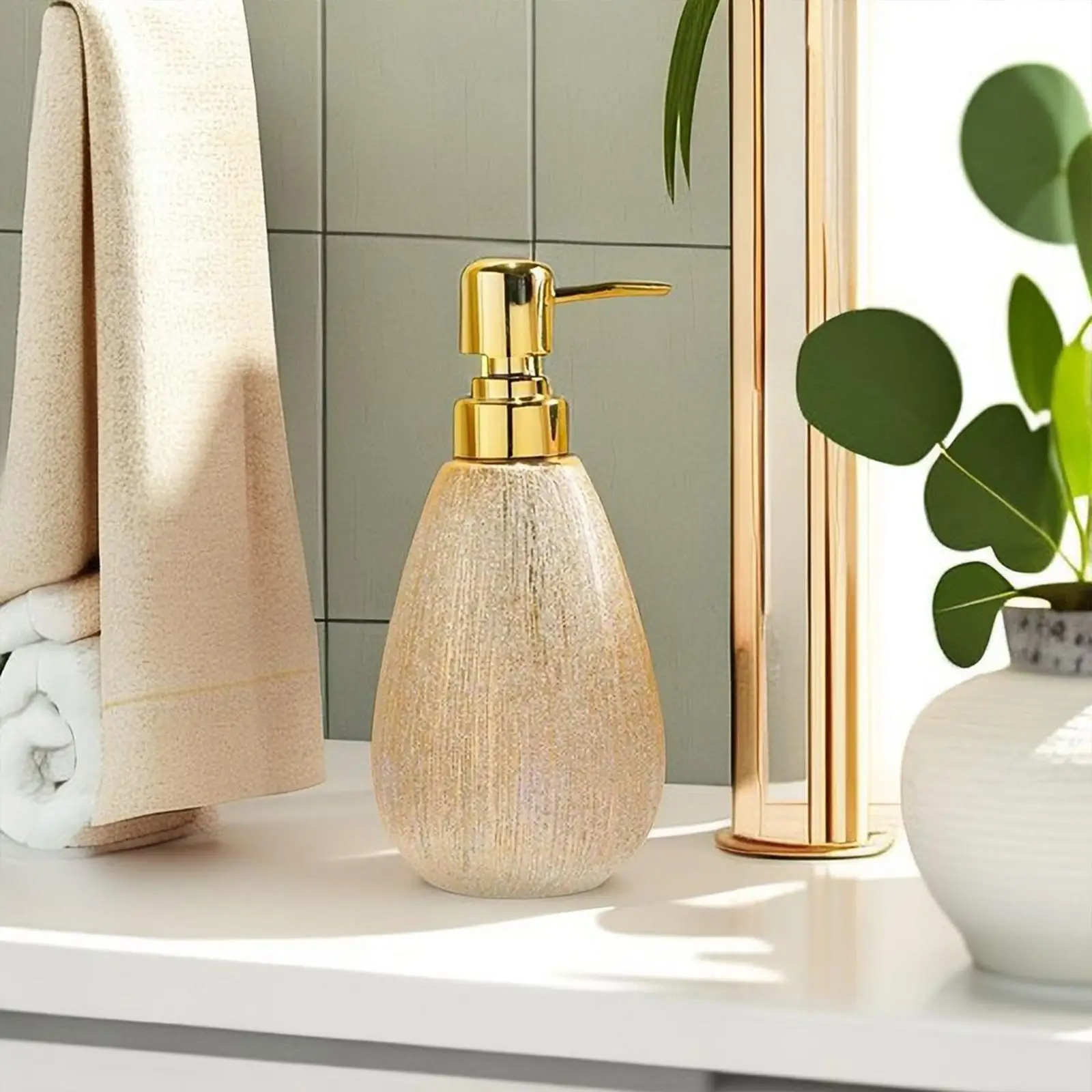 Pump Soap Dispenser Sturdy Empty Body Wash Dispenser Bathroom Liquid Container Home Decor for Hotel Kitchen Countertop Bathroom Pump Soap Dispenser Sturdy Empty Body Wash Dispenser Bathroom Liquid Container Home Decor for Hotel Kitchen Countertop Bathroom