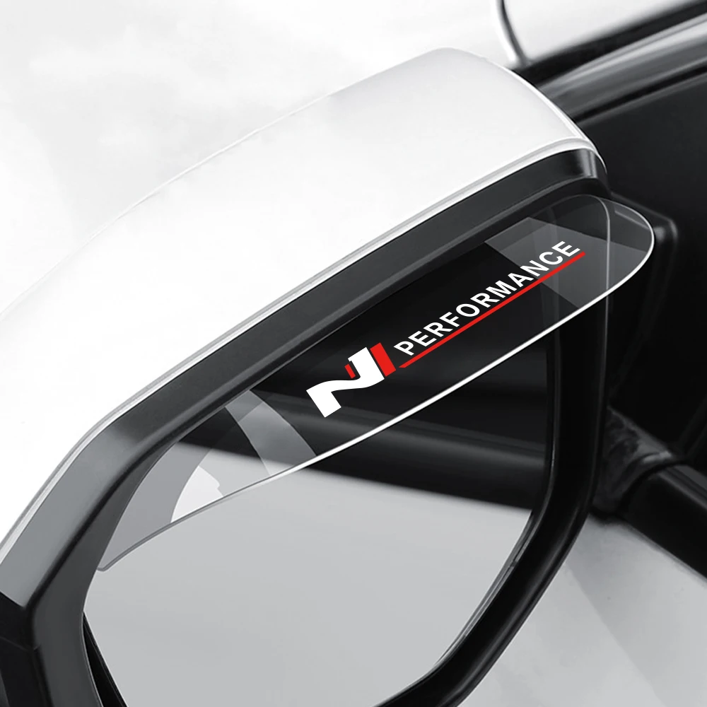 Per Hyundai N Nline Tucson Sonata Kona Veloster N I30 I20 Elantra Accessori Auto Trasparente Specchietto Retrovisore Auto Pioggia Sopracciglio
