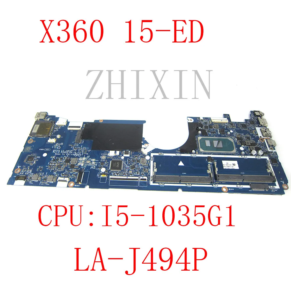 

yourui For HP ENVY X360 15M-ED 15T-ED 15-ED Laptop Motherboard with i5-1035G1 Cpu L93868-601 GPC56 LA-J494P full test