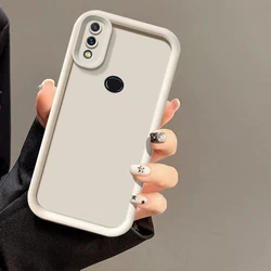 Versatile Soft Cover with Camera Protection and Drop Resistance for Galaxy M10S (Tyjt white)