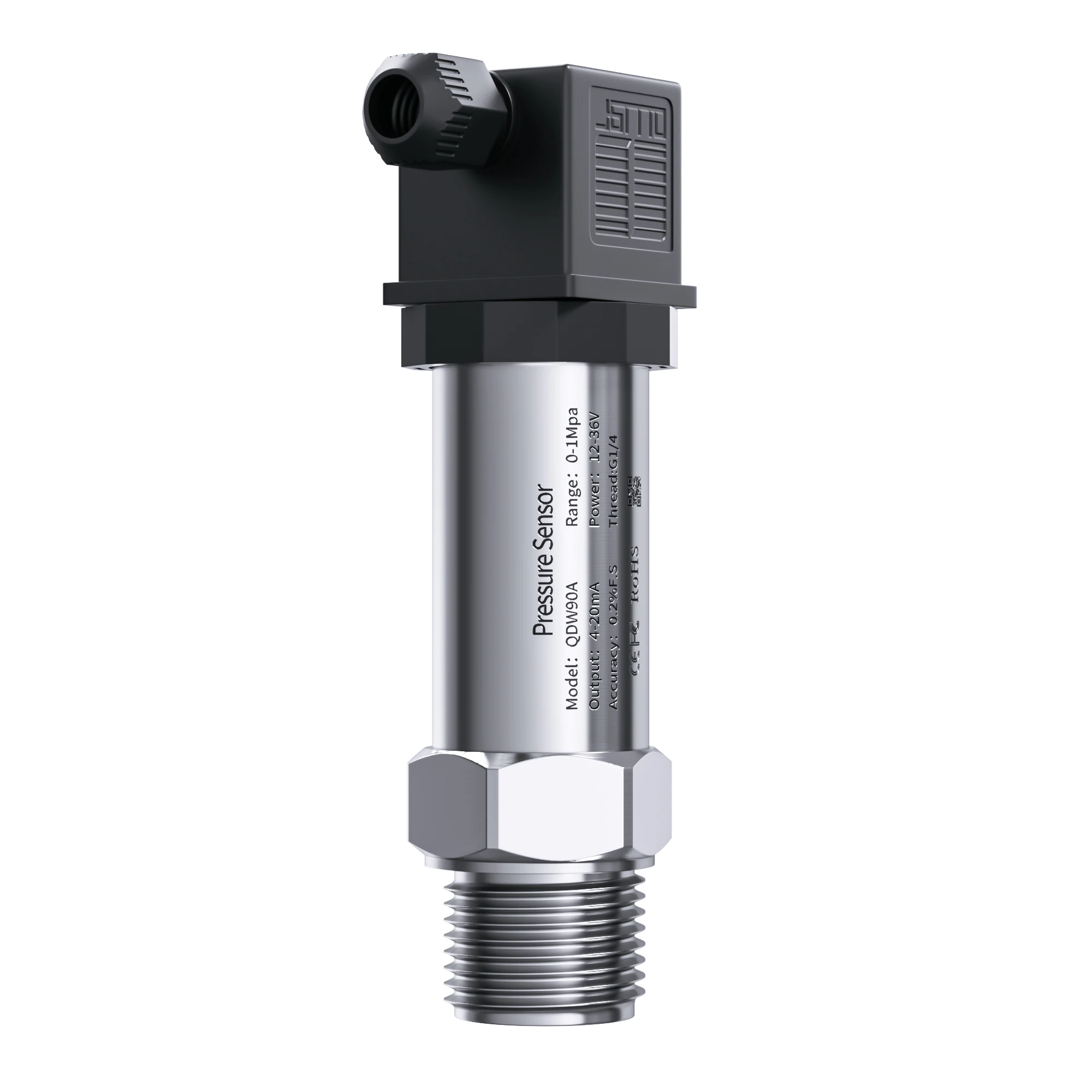 Pressure Transmitter 4-20mA 0-10V 0-5V RS485 M20*1.5 Pressure Sensor 0-20Kpa 0-1bar 0-2bar 0-10bar Sensor Transducer