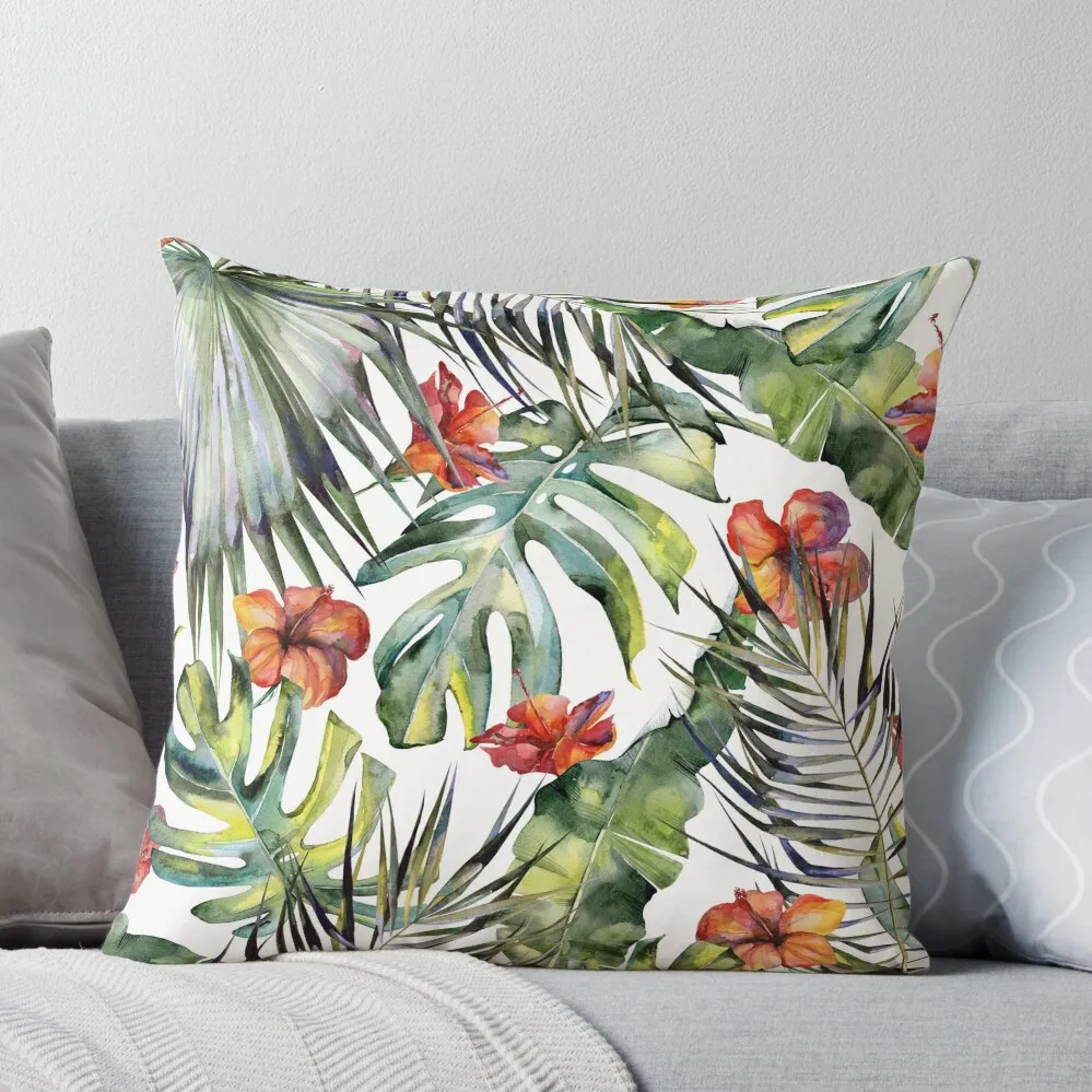 

TROPICAL GARDEN 5 Throw Pillow Decorative Pillow Covers For Sofa New year