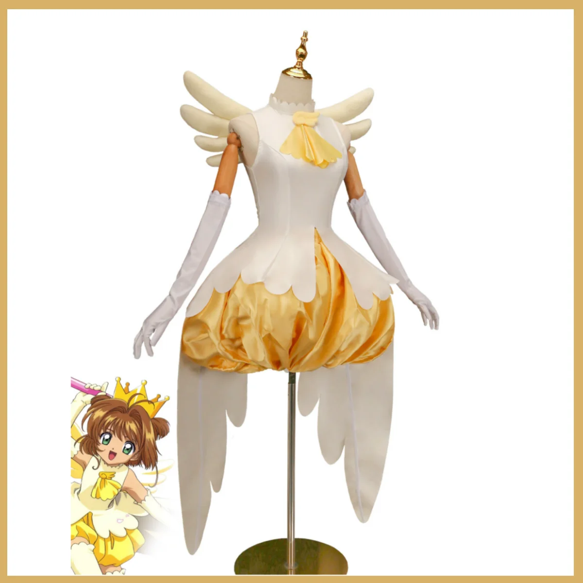 Cardcaptor Sakura Sakura Kinomoto Magical Girl Cosplay Costume
