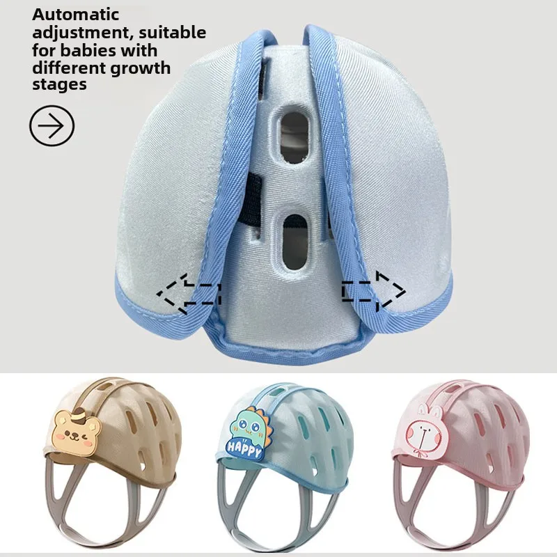 Cute Baby Head Protector Infant Hat Learn To Walk Bear Bunny