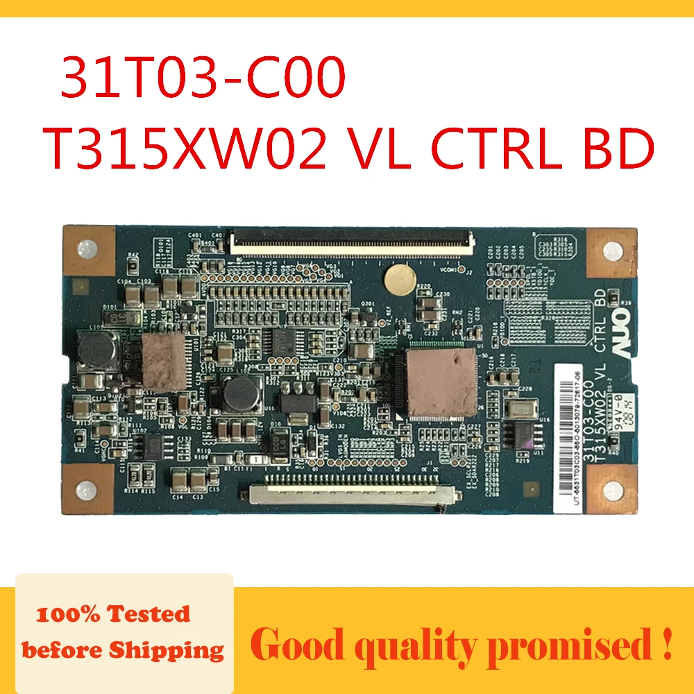 

T315XW02 VL BD CTRL 31T03-C00 T-Con плата для телевизионного оборудования, T-плата, оригинальная запасная плата Tcon плата 31T03-C00