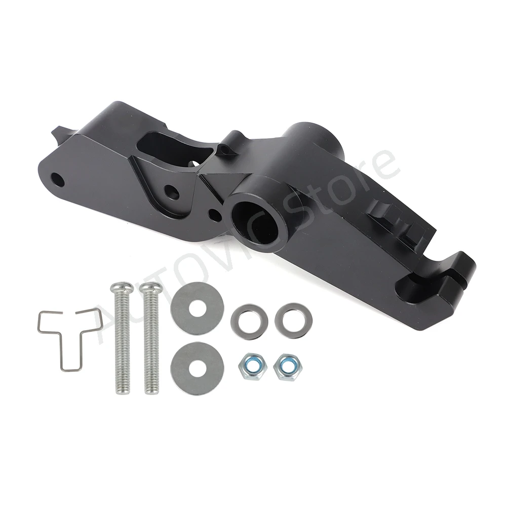Chevrolet Spark 2009-2012 용 케이블 작동 클러치 용 페달 수리 피벗 브래킷 키트 자동차 액세서리 알루미늄