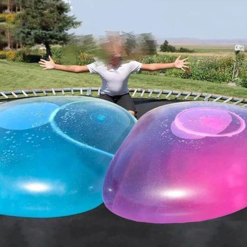 Children Outdoor Soft Air Water Filled Bubble Ball Blow Up Balloon Toy Fun Party Game Great Gifts S M L Size