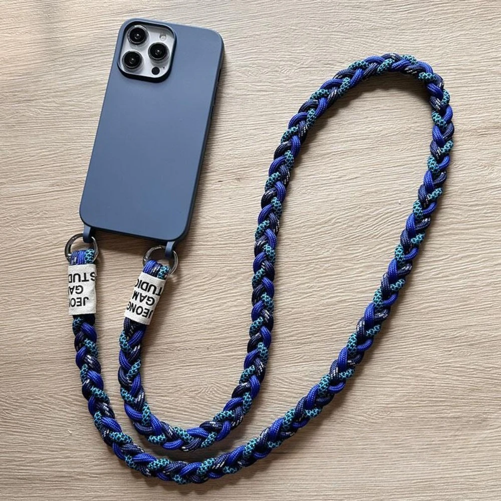 Crossbody Lanyard Necklace Liquid Silicone Soft Matte Shockproof Phone Case