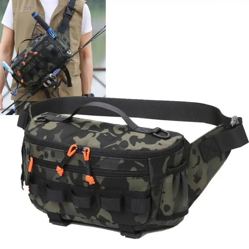 ตัวเลือกสินค้า กระเป๋าตกปลา MOLLE สำหรับกิจกรรมกลางแจ้ง