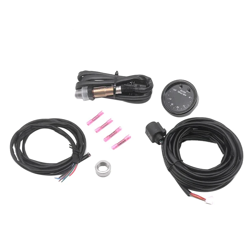 

1Set 52Mm O2 Air Fuel Ratio Gauge Kit LSU 4.9 Lambda Oxygen Senso /Original Box+ For AEM Decal
