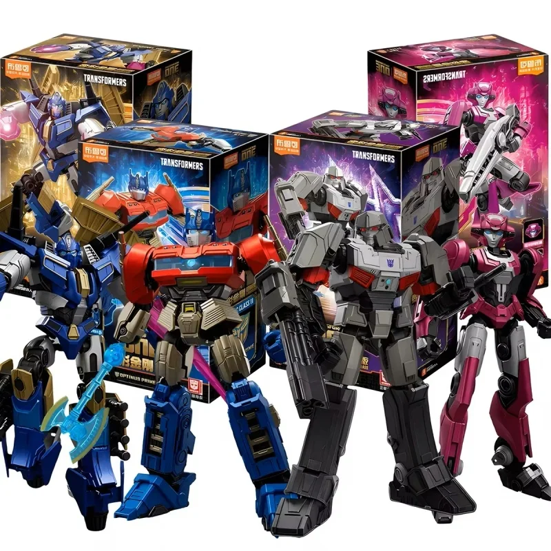 Blokees Transformers Action Assembled Block Toy Set - Vibrant Collectible Figures and Decorative Display for Kids