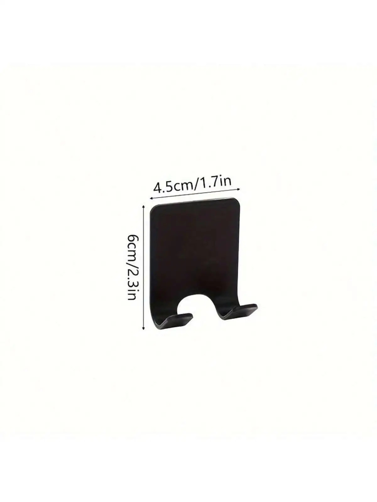 3-pack Multifunctional Power Plug Hooks, Punch-free Manual Razor Hooks, Razor Storage Brackets