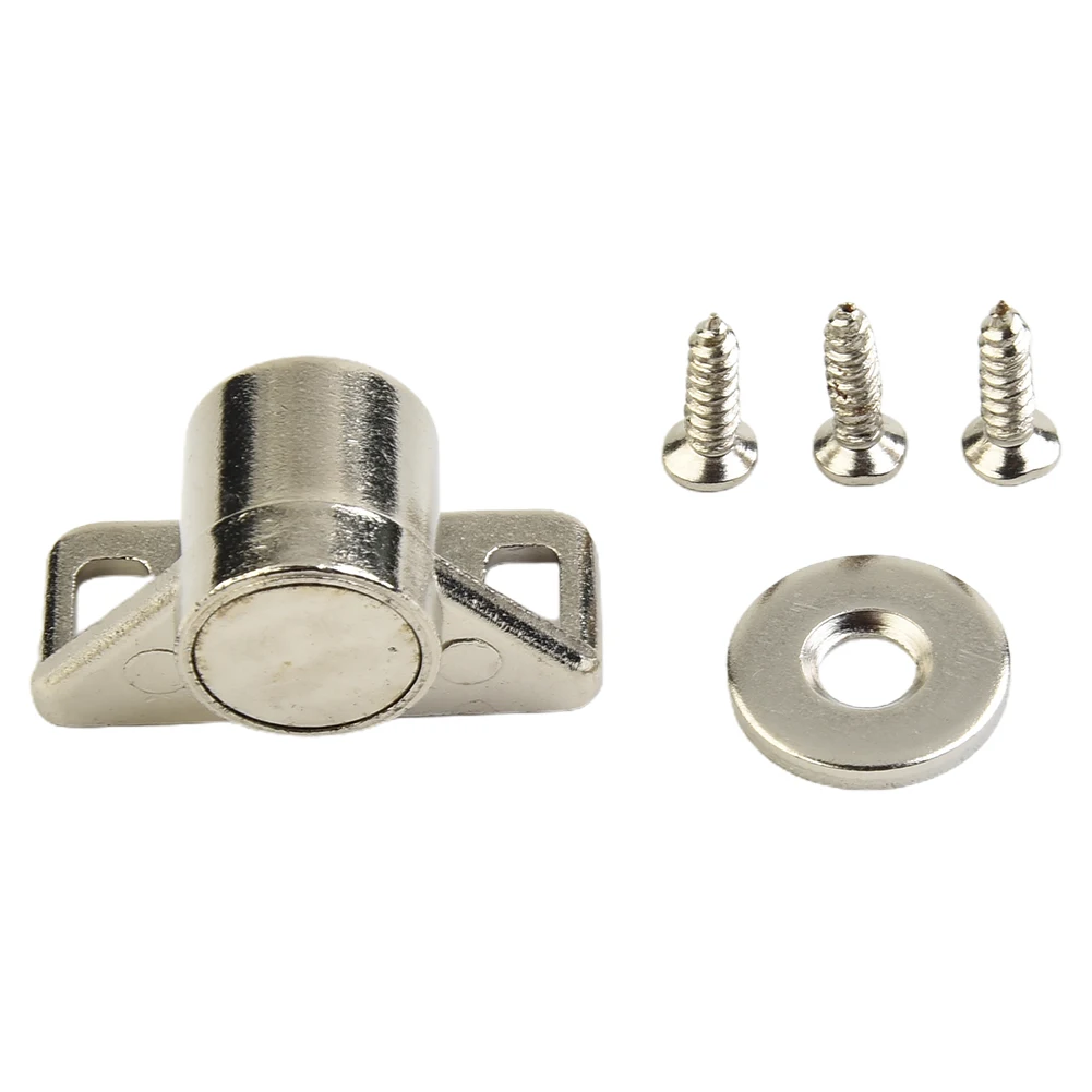 Strong Zinc Alloy Magnetic Catch Latch for Door Cabinets Cupboard Closer Neodymium Magnet Latches