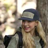 Летняя тонкая дышащая быстросохнущая бейсболка для мужчин и женщин, приключения на свежем воздухе, защита от солнца с короткими полями, 5-клапанные походные шапки — изображение 2