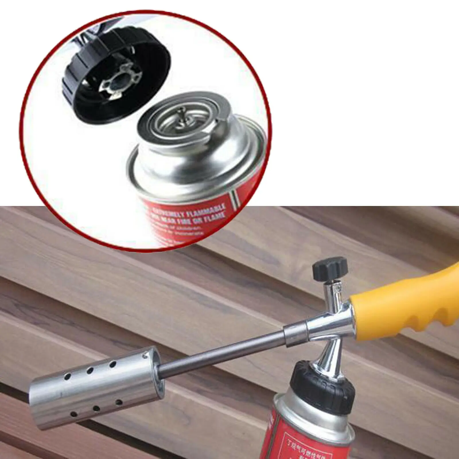 Metal Flame Gun Butane Gas Burner Welding Gas Torch Lighter Outdoor Camping BBQ Heating Ignition Flamethrower Grass Remove Tool gas torch welding torch gas burner butane torch