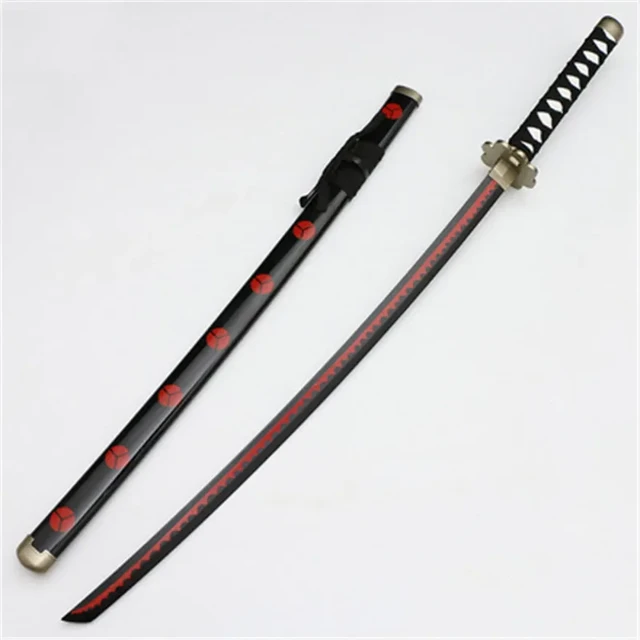 1:1 Cosplay Sword Roronoa Zoro Katana Role Playing Wa Michi Ichi Samurai  Weapon Sword Knife Safety PU Toy Gift 104cm - AliExpress