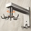 Universal Kitchen Hook Multi-Purpose 360 Degrees Rotatable Rack Organizer Spoon Storage Hanger Home Kitchen Accessories 4