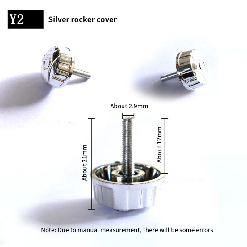 Universal Fishing Spinning Reel Handle Screw Cap Cover With Gaskets