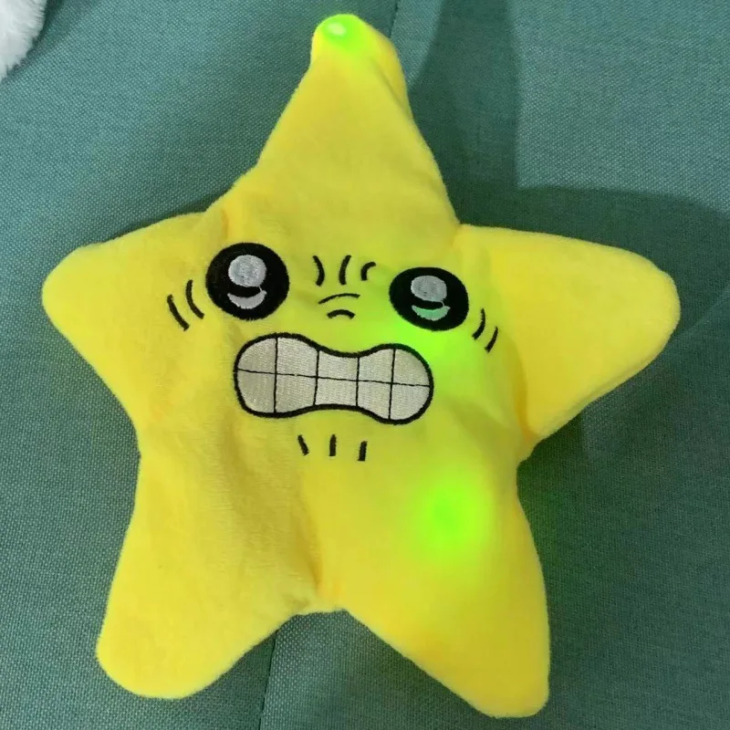 New Plush Doll Pendant Moving Ika Star Meteor School Bag Doll Pendant Rechargeable Usachi