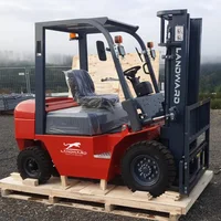 EPA Agricultural High Quality 4WD Diesel Forklift 3 Ton High Power All-In-One Counterbalance Forklift Euro 5 Engine Customized