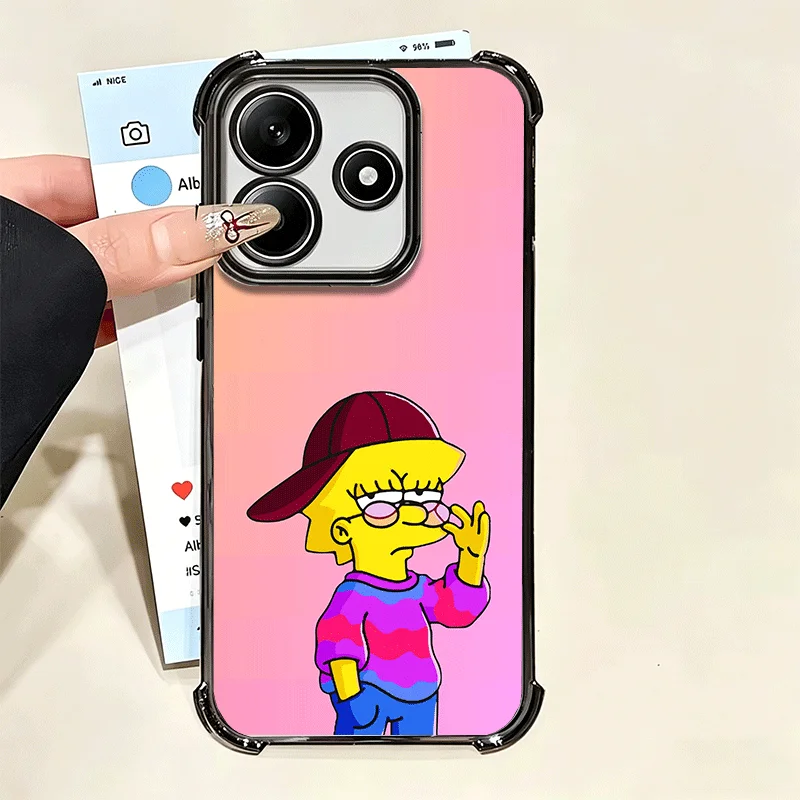 Cartoon Homer Simpson Soft Phone Case