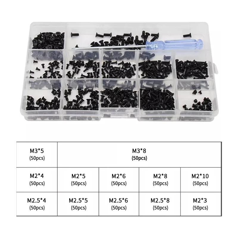 Kit Di Viti Per Laptop Riparazione Viti Elettroniche Per Computer Per Laptop Dell Lenovo Asus Hp Acer Huawei Samsung Toshiba Msi Sony