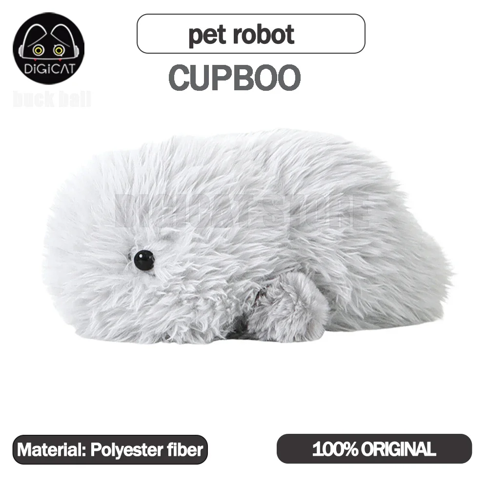 Cupboo AI Intelligent Pet Robot Plush Machine Pet Baby Companion Interactive Robot Room Decoration Gifts Christmas Child Toys