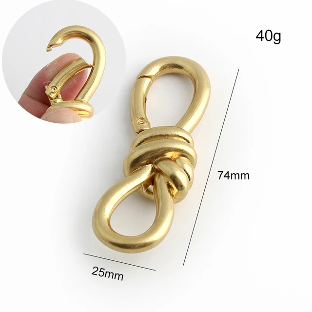 5-10PCCS metallo O Ring chiusura a molla fibbie per borse artigianali in  pelle borsa tracolla tracolla apribile portachiavi ganci accessori -  AliExpress