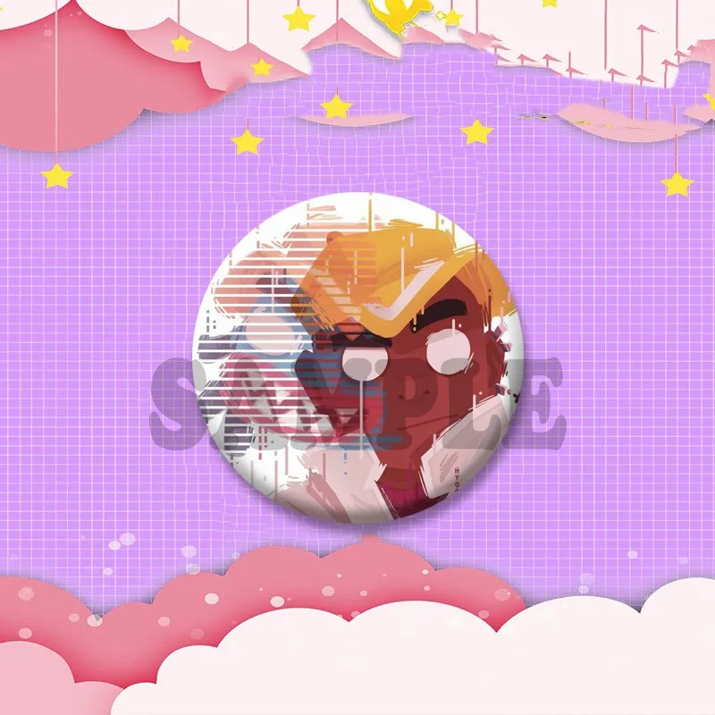 Gorillaz Fanart Cartoon Idol Pin Brooch - Backpack & Hat Decor Gift Badge