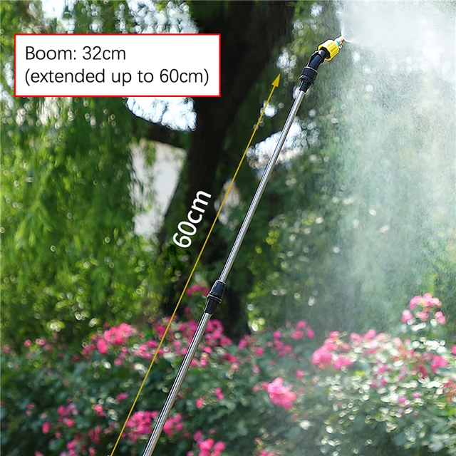 5L Elektromos Permetezőgép Újratölthető Automatikus Porlasztási Növény Permetező Kertész Öntöző Sprinkler Váll Típusú Öntözés - Image 3