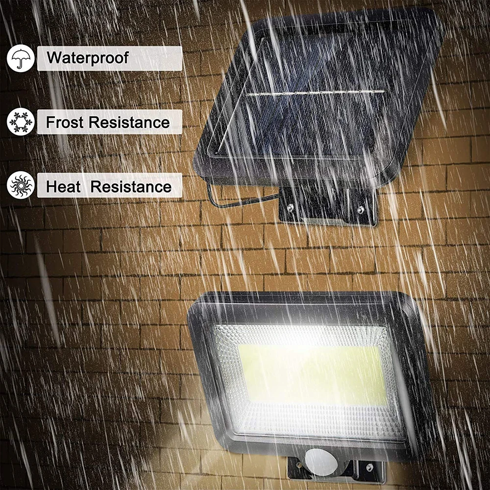 Solar Lights Outdoor Garden Wall Lamp Motion Sensor IP65 Waterproof Energy Saving Lamps for Outdoor Courtyard Street Porch Etc. 5