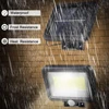 Solar Lights Outdoor Garden Wall Lamp Motion Sensor IP65 Waterproof Energy Saving Lamps for Outdoor Courtyard Street Porch Etc. 5