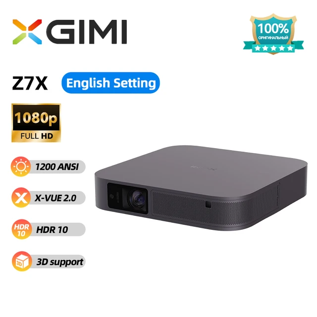 NEW XGIMI Projector Z7X FHD 1080P DLP Home Theater Portable Projector
