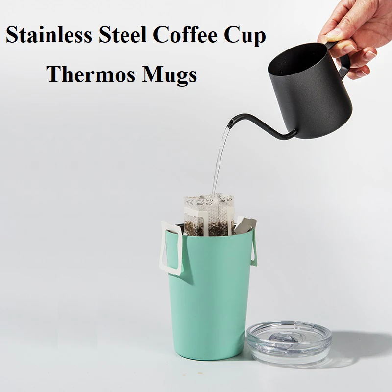 16oz Insulated Stainless Steel Coffee Thermos Vacuum Coffee Cup Leak Proof  Coffee Cup Travel Cup - China Coffee Tumbler and Inox Mug price