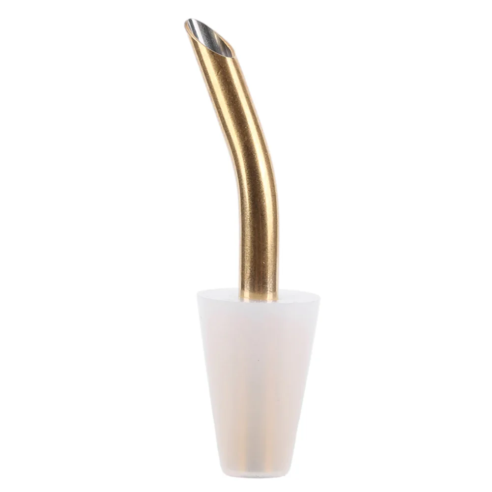Outdoor Kettle Spout Extension Tube Nozzle Silicone Stainless Steel Coffee Pot Spout Temperature Resistant Camping Equipment