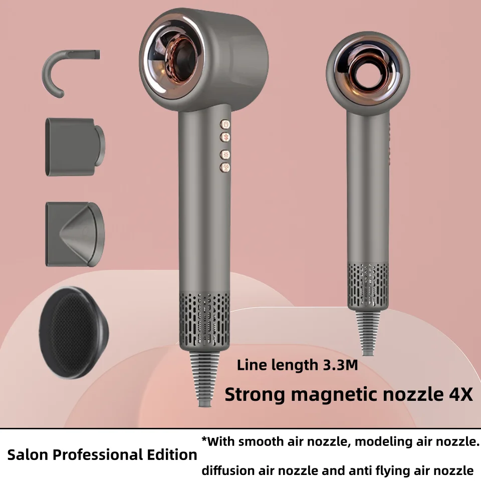 1600W Negative Ion Hair Blower Constant Temperature Hair Care For Barbershop