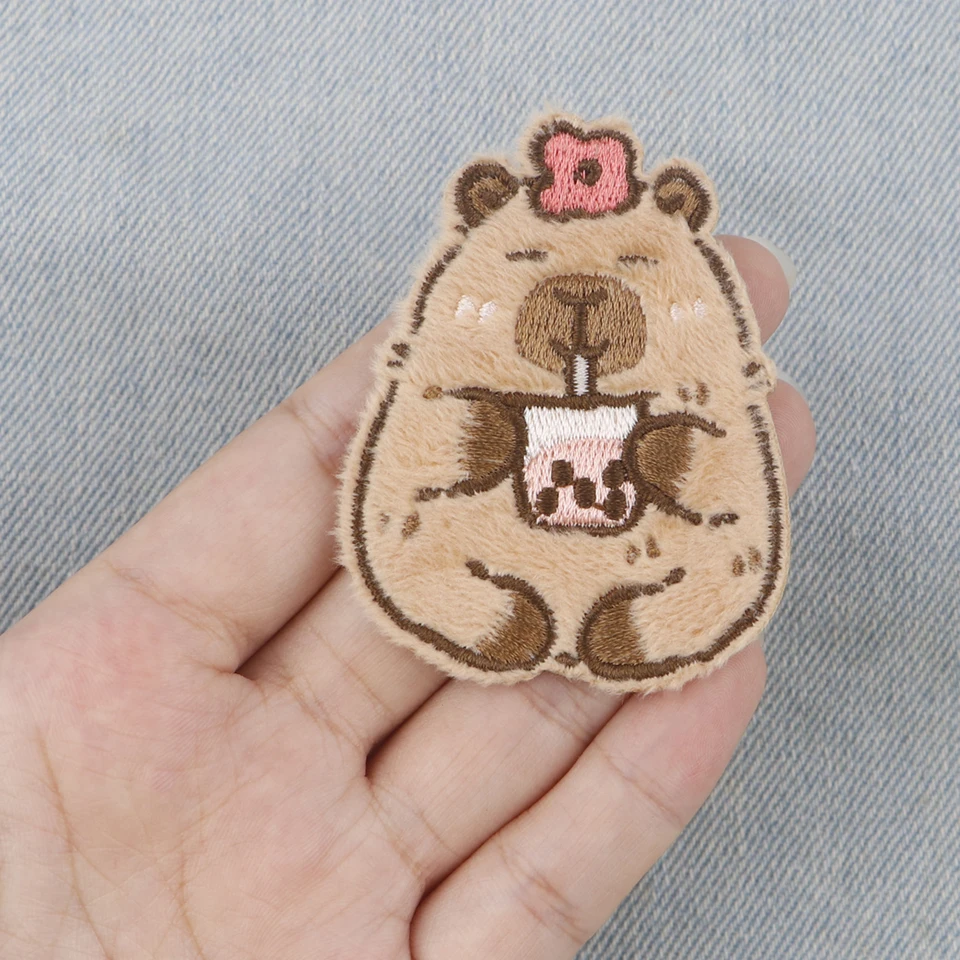 NUOBESTY Patchs Thermocollants Dragon Appliques Broderie Réparation Vêtements Décorations Sacs