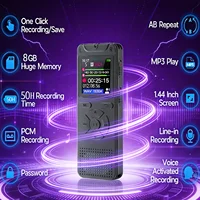 Digital Voice Activated Recorder with Playback MP3 Player Sound Audio Recorder Professional Mini USB Flash Drive Recording - Image 2