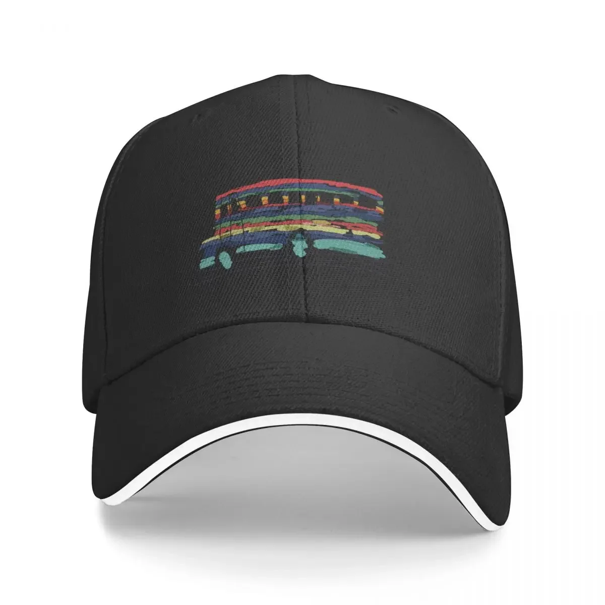 

Rainbow Bus - Team Truman Baseball Cap sun hat Golf Cap Boy Women's