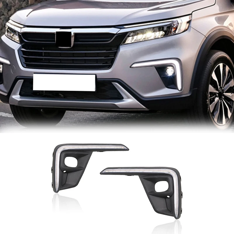 

Новинка, дневные ходовые огни, передняя противотуманная фара для Honda светодиодный 2022 2023, дневные ходовые ранцы