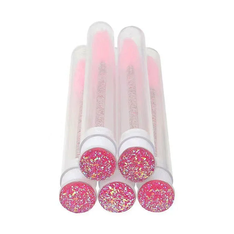 40PCS Cleaning Eyelash Set 60ML Empty Bottle Eyelash Shampoo Care Makeup Tool Plastic Foam Dispenser Bottle with 12pcs label eyelash cleaning set