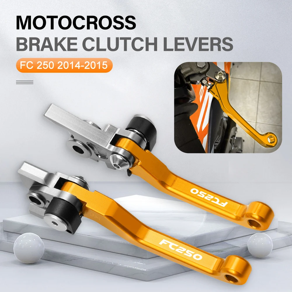 

Motocross Pivot Brake Clutch Levers For HUSQVARNA FC250 FC 250 2014 2015 Motorcycle Accessories Dirt Bike Handle Lever