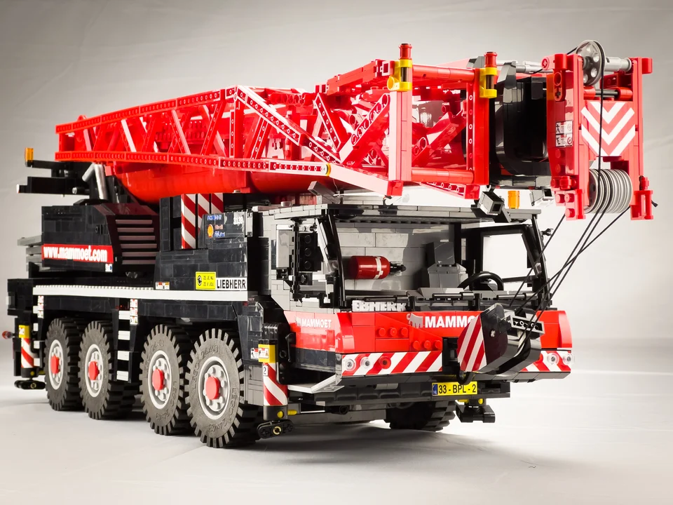 Kalinga Ashok Lego Technic Crane Moc Kalinga Ashok Lego Technic