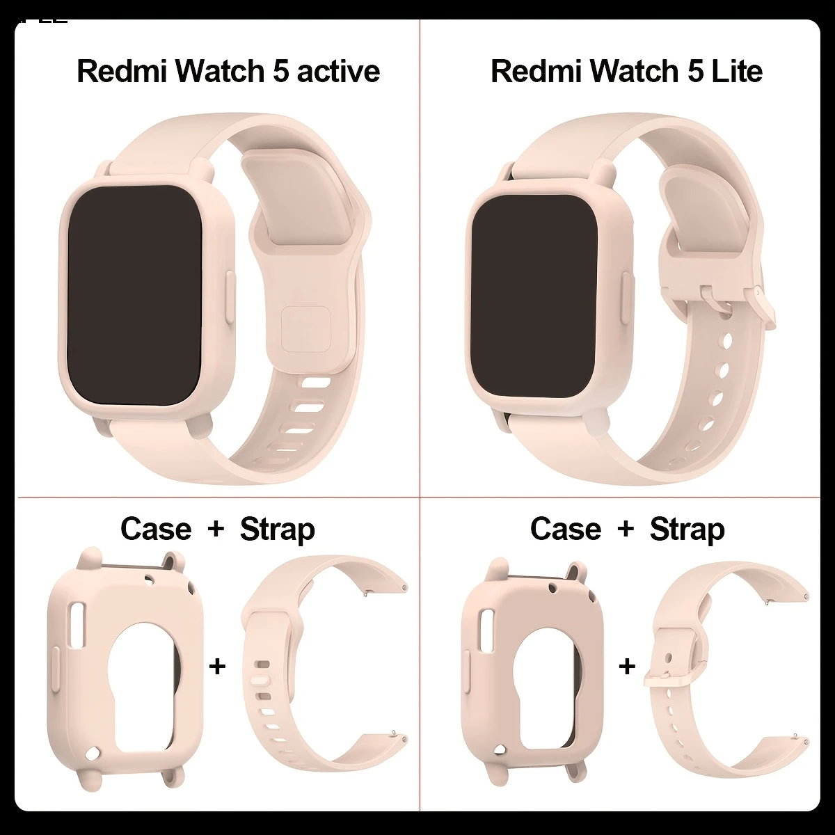 Silicone Anti-Scratch Protective Watch Case Cover