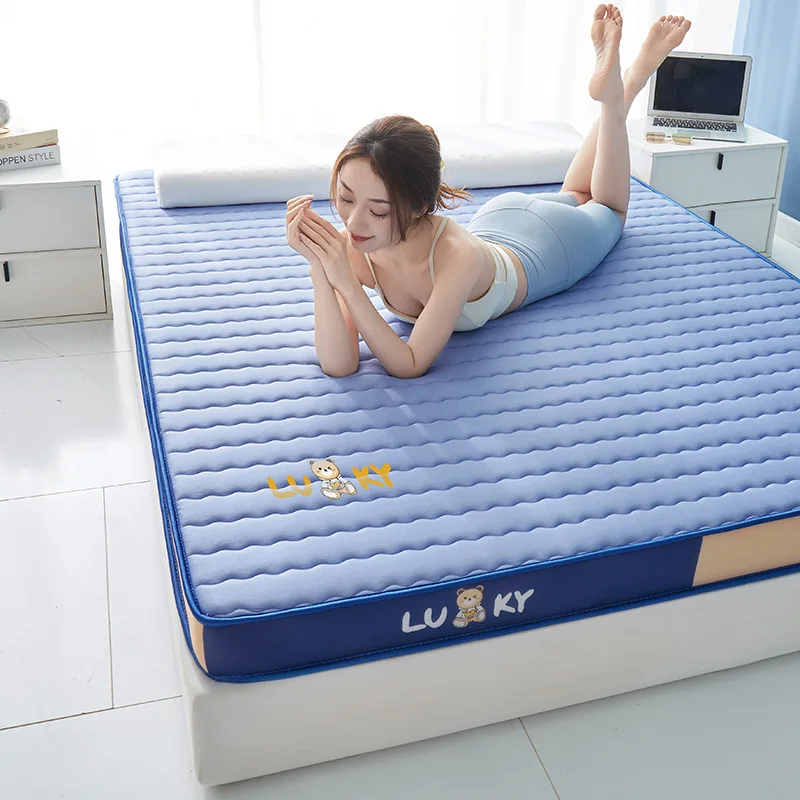새로운 성인용 항균 라텍스 메모리 매트리스 - 학생 기숙사 및 가정용 용 등급의 두꺼운 소프트 매트리스