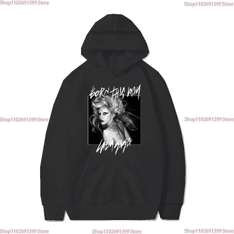

Lady Gaga hoodies Harajuku Style sweatshirt for boys unisex brand winte hoody streetwear men