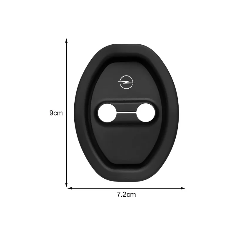 Car Door Lock Buckle Protector Cover - Anti-Rust and Buffer Protection