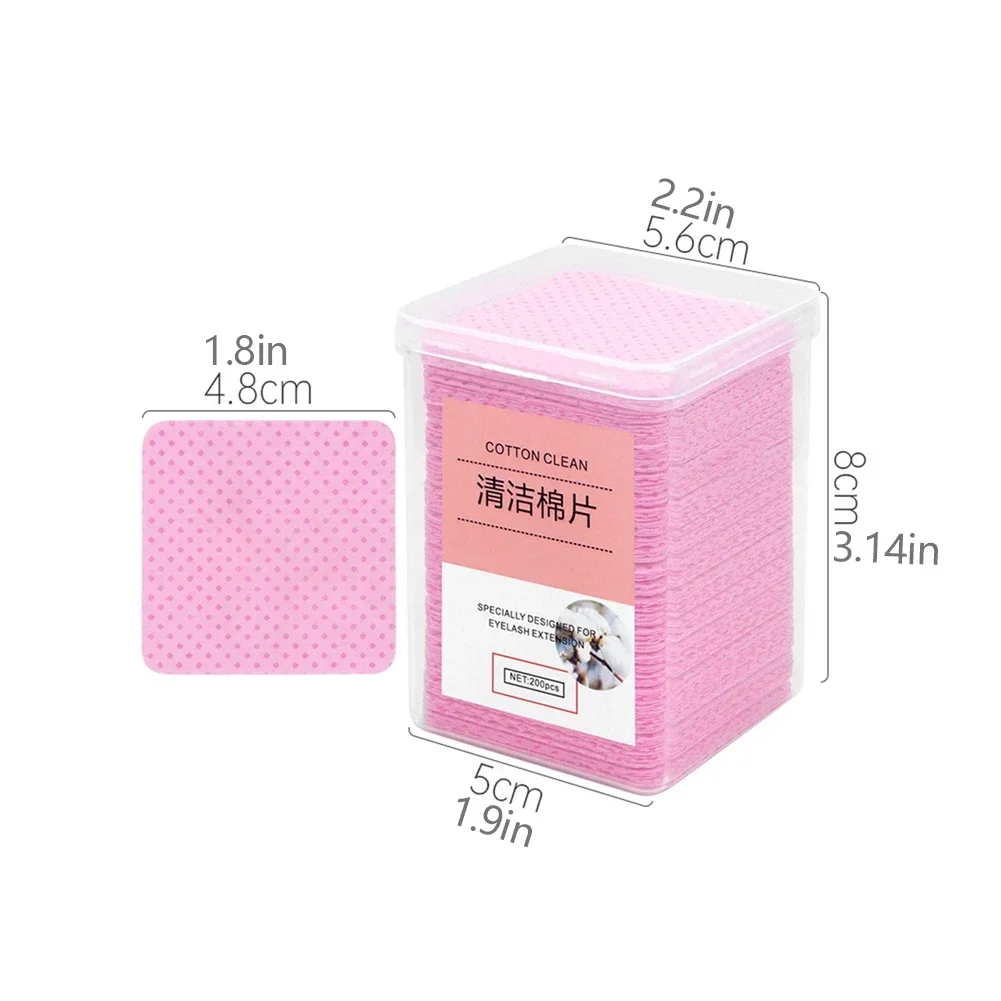 200pcs Disposable Facial Wipes Toner Soft Cleansing Wipes Non-Irritating And Moisturizing Wet & Dry Makeup Remover Wipes 6