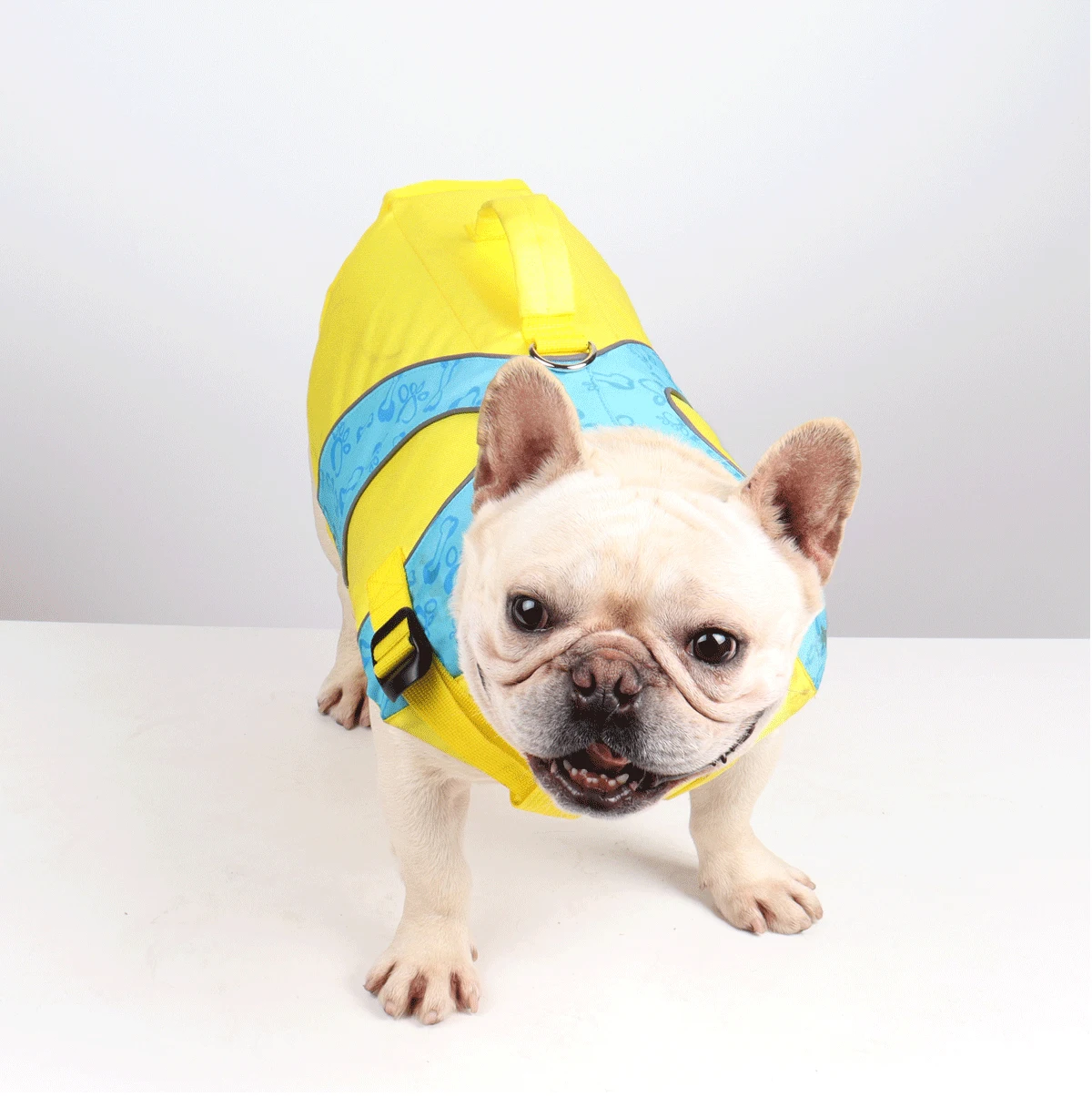 DogMEGA Reflective Life Jacket for Chubby Dog